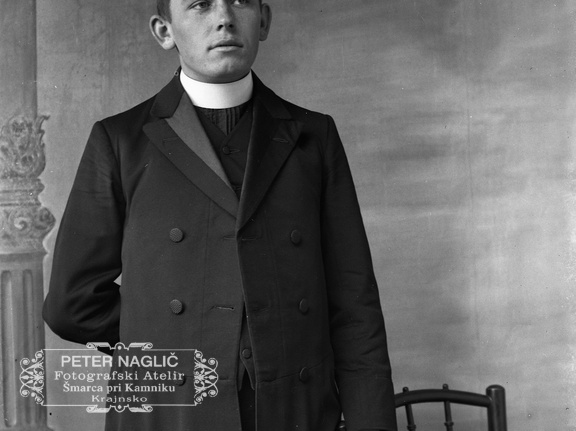 Karel Naglič v smeniški obleki - Naglic1102