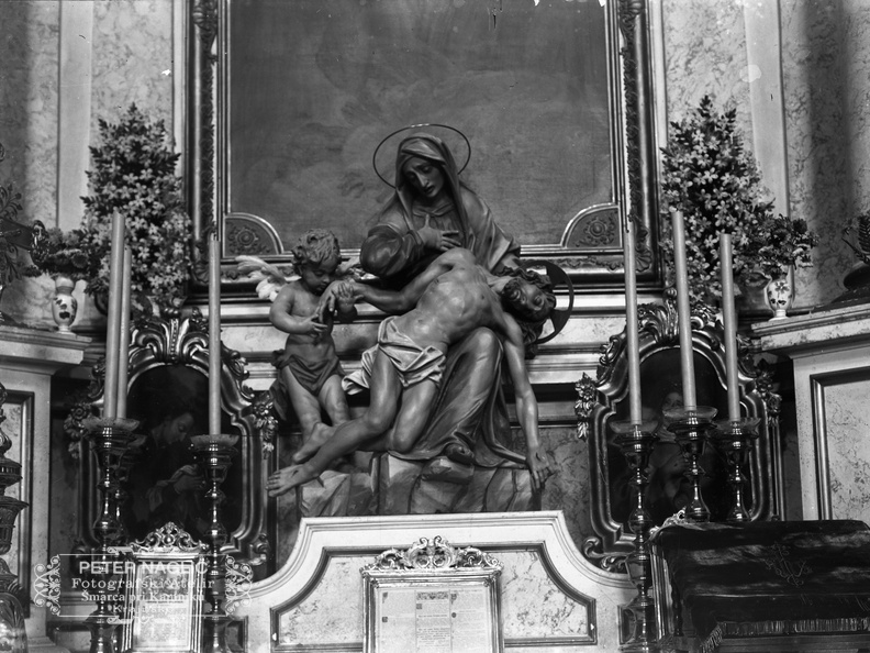 Kip Žalostne Matere Božje v Stolnici v Ljubljani 1910 - naglic959