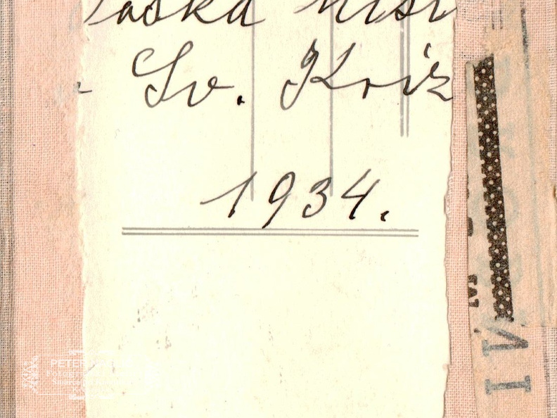 Izlet na Golico leta 1934 - F 1934 1 1 008 hrbtna stran