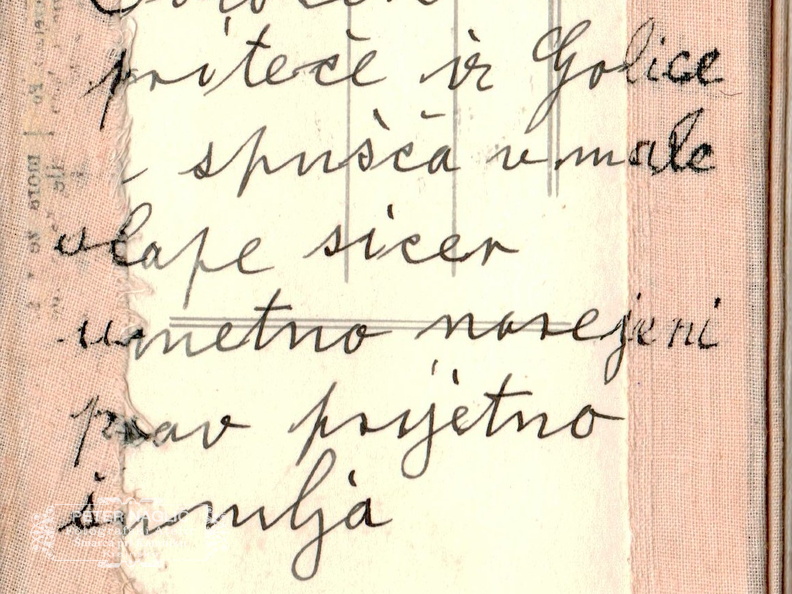 Izlet na Golico leta 1934 - F 1934 1 1 014 hrbtna stran