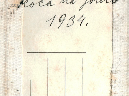 Izlet na Golico leta 1934 - F 1934 1 2 014 hrbtna stran