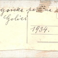 Izlet na Golico leta 1934 - F 1934 1 2 003 hrbtna stran