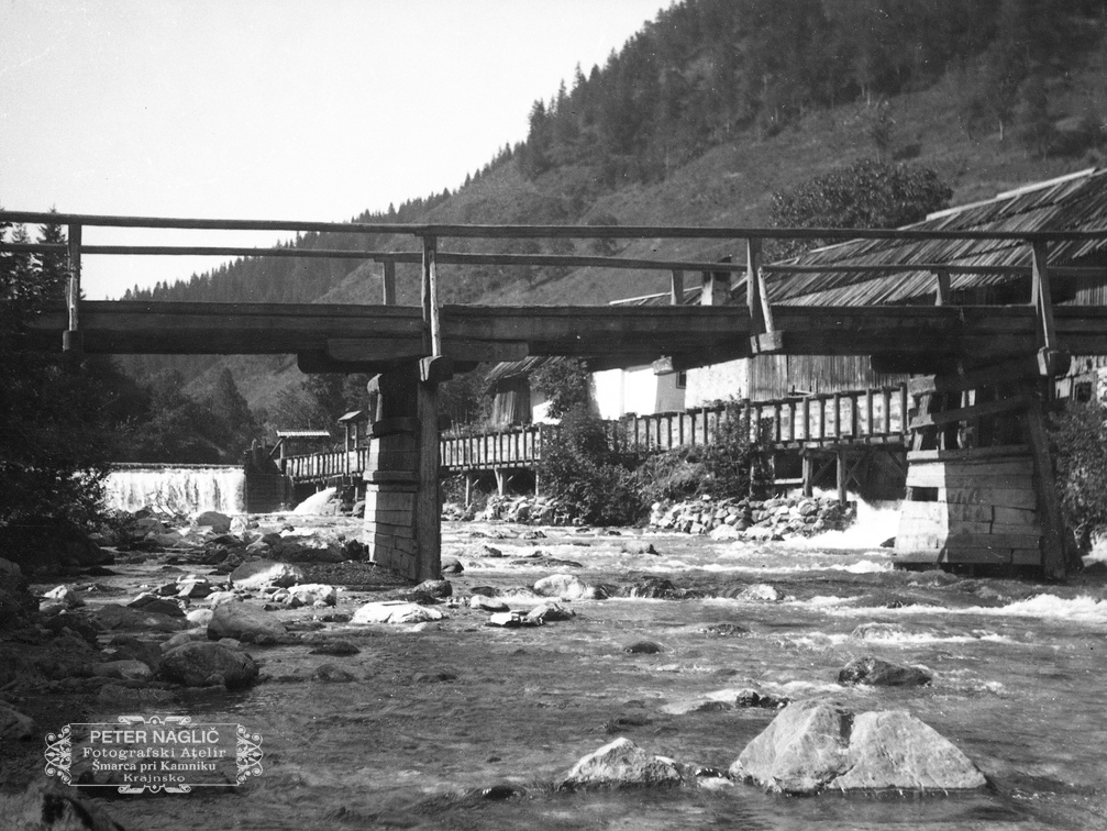 Leseni most čez Kokro, 1932 - F 1931 1 2 006