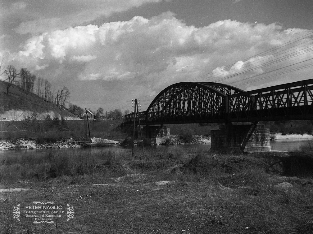 Črnuče, železniški most, 1932 - F 1933 1 3 009