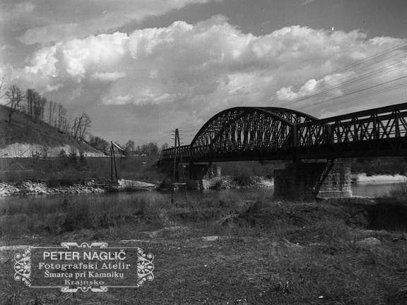 Črnuče, železniški most, 1932 - F 1933 1 3 009