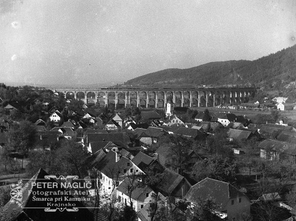 Borovnica, železniški most, 1934 - F 1934 7 1 013