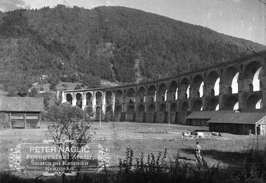 Borovnica, železniški most, 1934 - F 1934 7 1 014