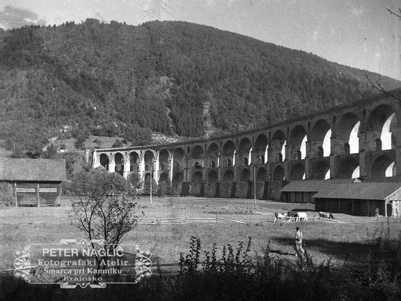 Borovnica, železniški most, 1934 - F 1934 7 1 014