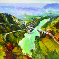 Vojko Gašperut - Solkanski most, 1939 - 2021